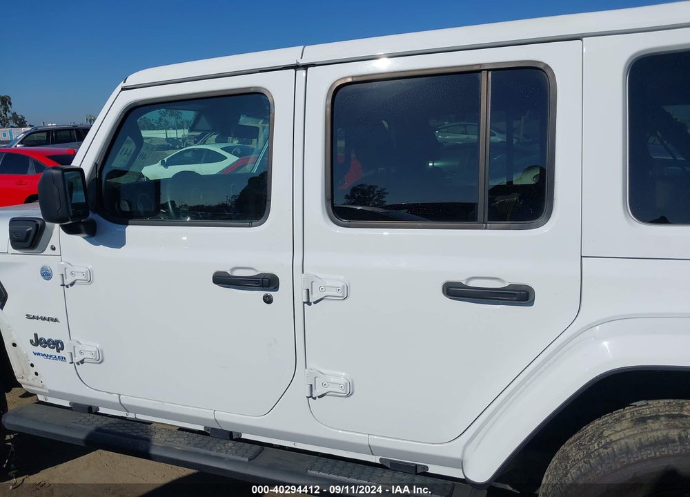 2021 JEEP WRANGLER 4XE UNLIMITED SAHARA 4X4 VIN: 1C4JJXP66MW742300