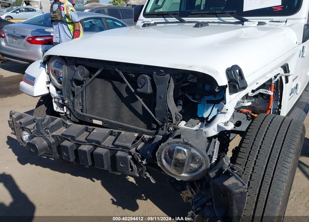 2021 JEEP WRANGLER 4XE UNLIMITED SAHARA 4X4 VIN: 1C4JJXP66MW742300