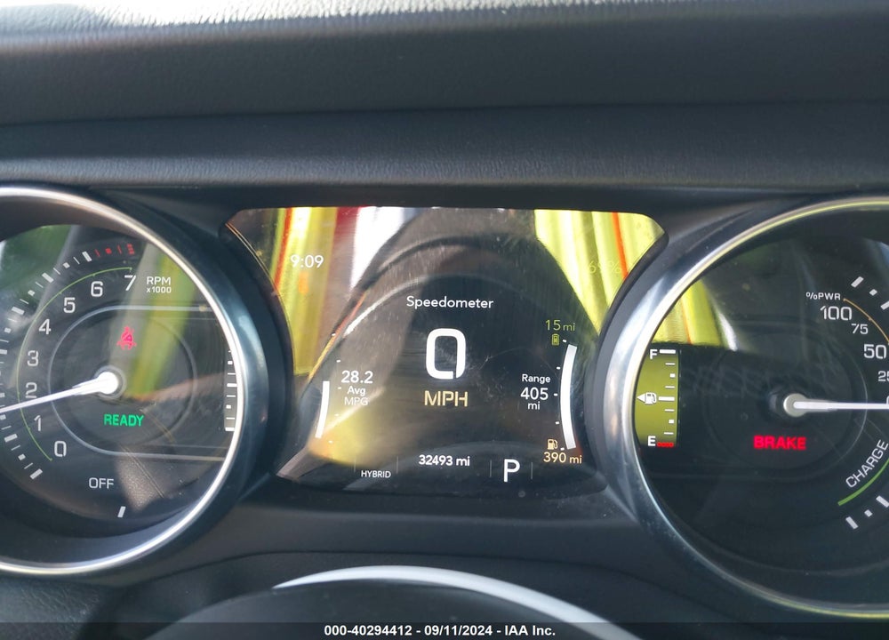 2021 JEEP WRANGLER 4XE UNLIMITED SAHARA 4X4 VIN: 1C4JJXP66MW742300