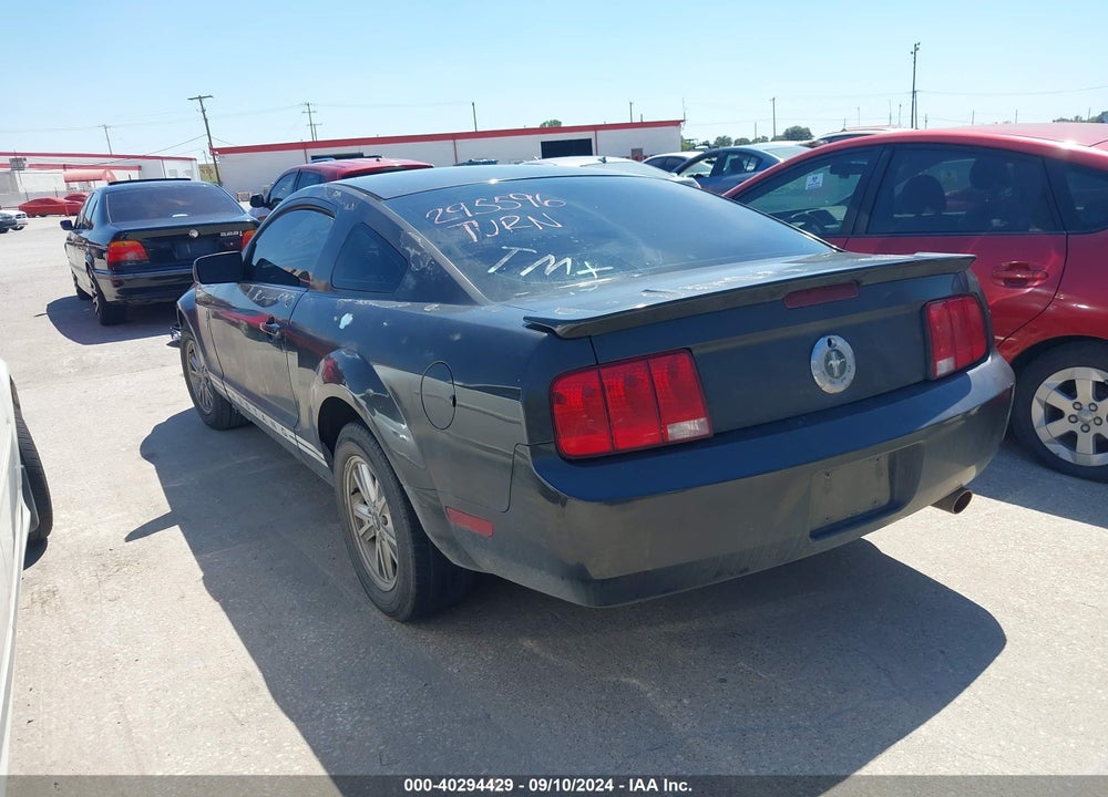 2007 FORD MUSTANG V6 DELUXE/V6 PREMIUM VIN: 1ZVFT80NX75295596