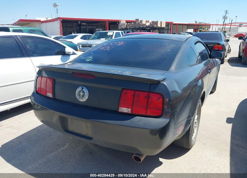 2007 FORD MUSTANG V6 DELUXE/V6 PREMIUM VIN: 1ZVFT80NX75295596