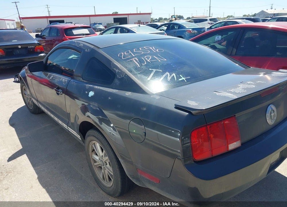 2007 FORD MUSTANG V6 DELUXE/V6 PREMIUM VIN: 1ZVFT80NX75295596