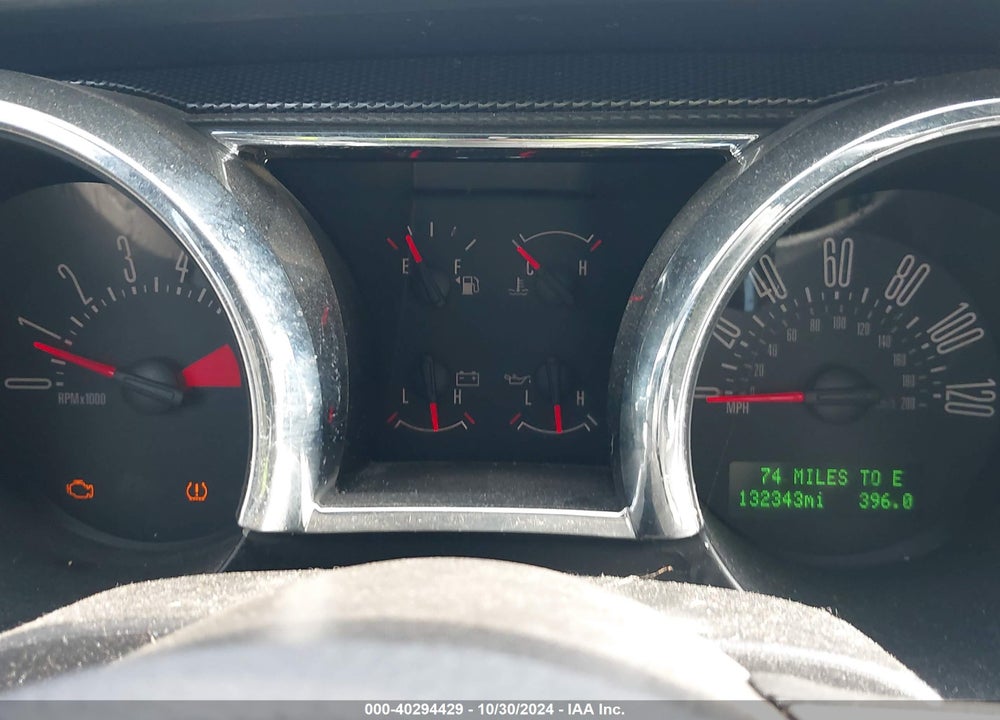 2007 FORD MUSTANG V6 DELUXE/V6 PREMIUM VIN: 1ZVFT80NX75295596