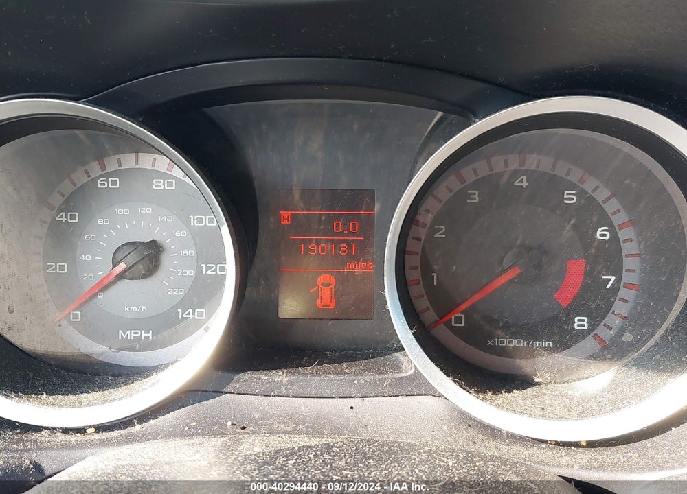 2008 MITSUBISHI LANCER DE VIN: JA3AU16U38U035305