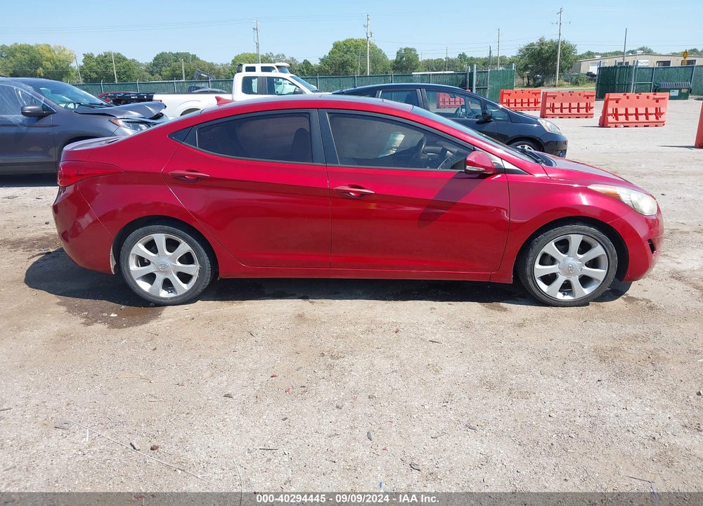 2012 HYUNDAI ELANTRA LIMITED (ULSAN PLANT) VIN: KMHDH4AE7CU338158