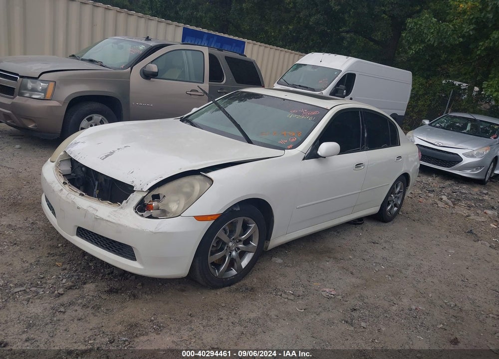 2006 INFINITI G35 VIN: JNKCV51E76M512408