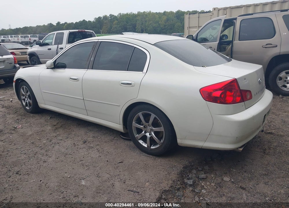 2006 INFINITI G35 VIN: JNKCV51E76M512408