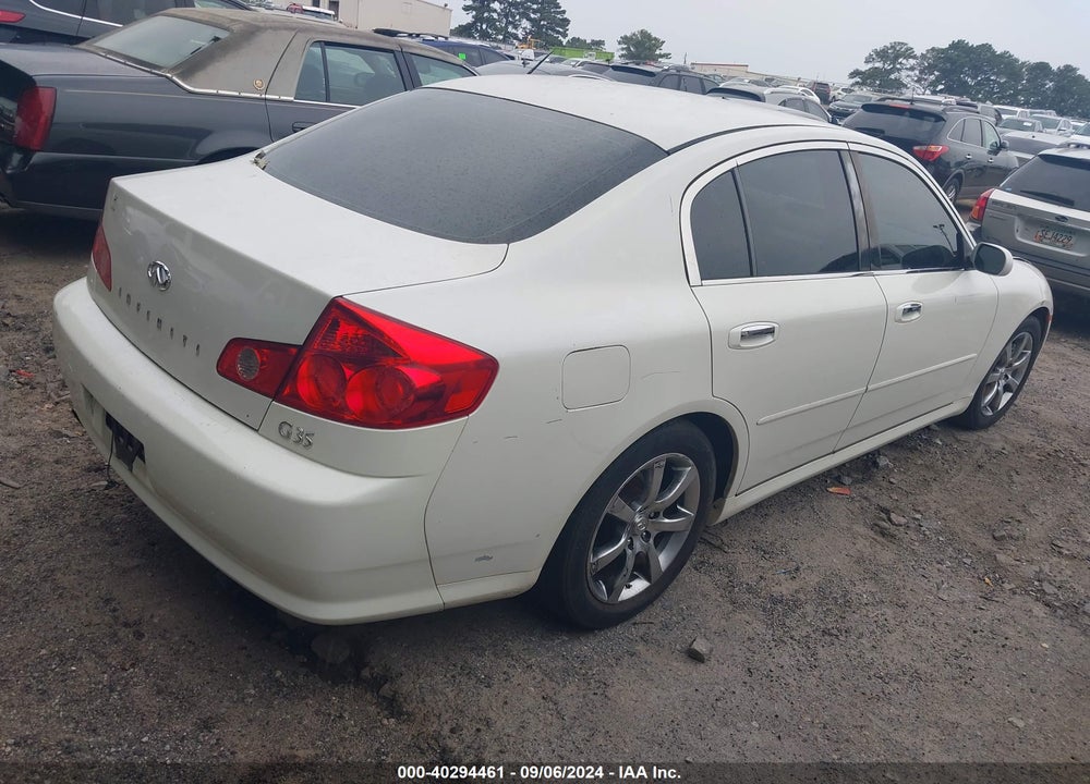 2006 INFINITI G35 VIN: JNKCV51E76M512408