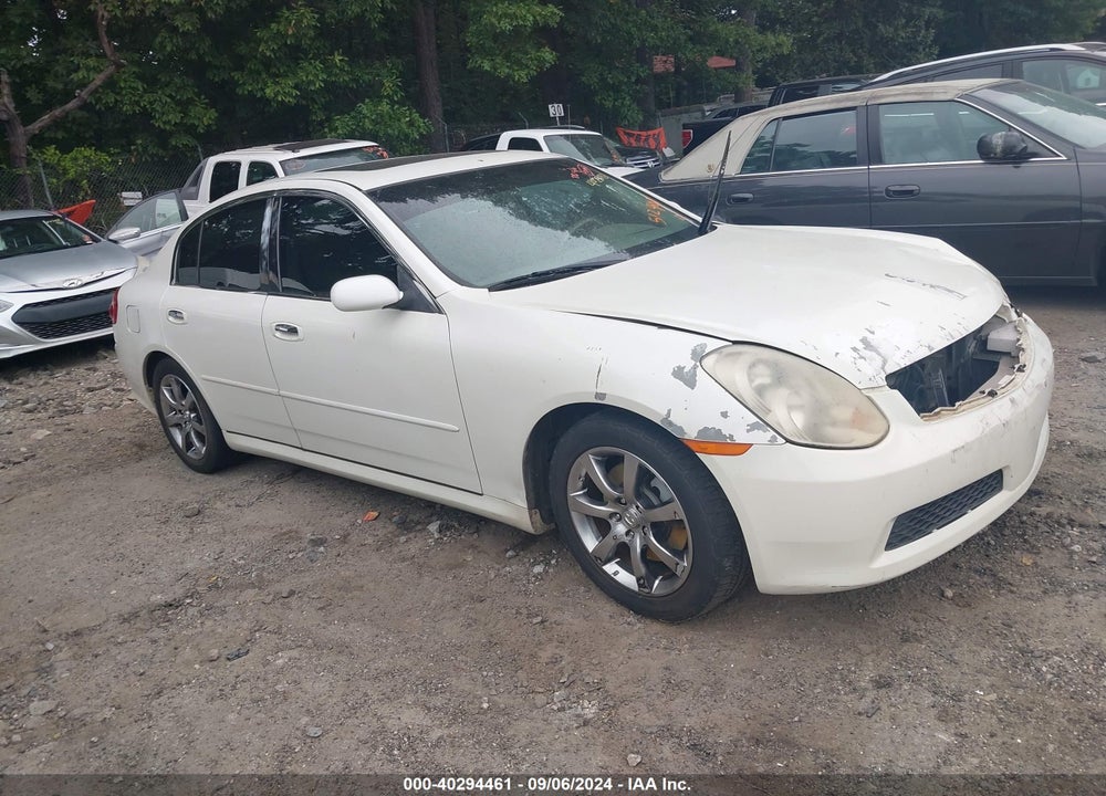 2006 INFINITI G35 VIN: JNKCV51E76M512408