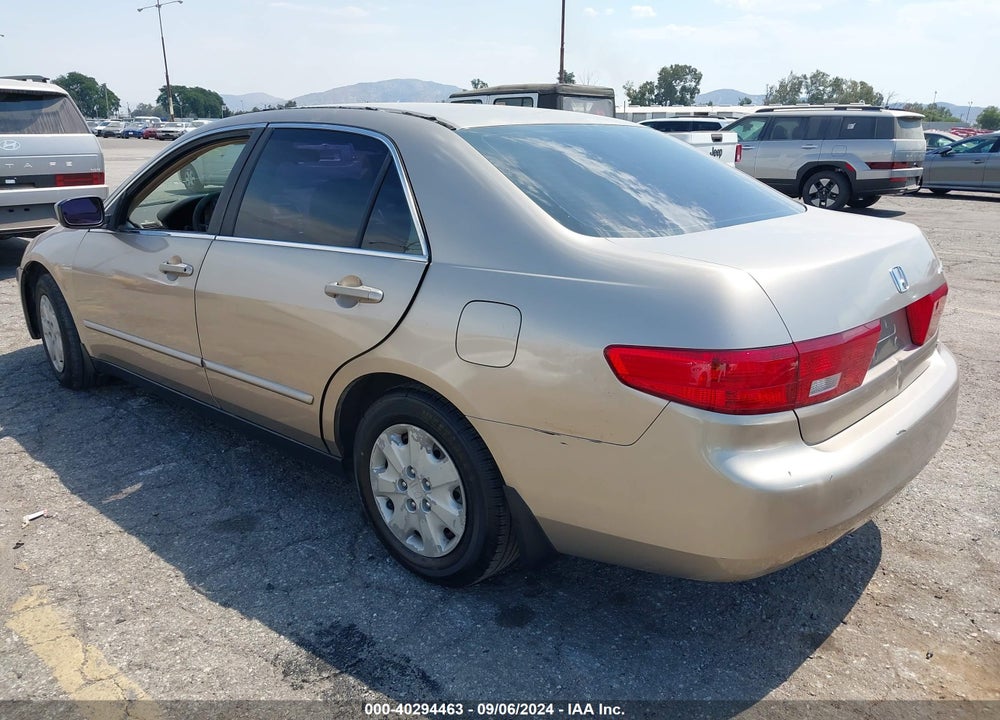 2005 HONDA ACCORD 2.4 LX VIN: JHMCM56425C003009