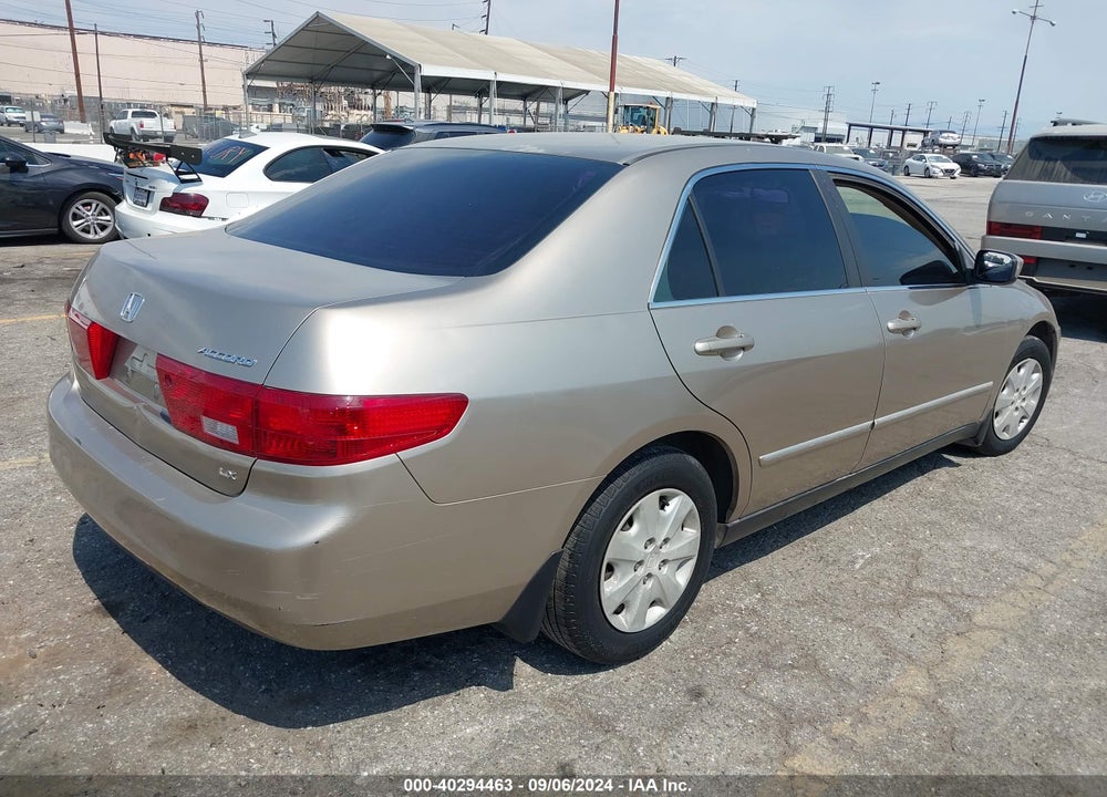 2005 HONDA ACCORD 2.4 LX VIN: JHMCM56425C003009