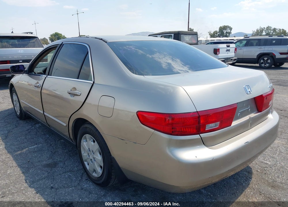2005 HONDA ACCORD 2.4 LX VIN: JHMCM56425C003009