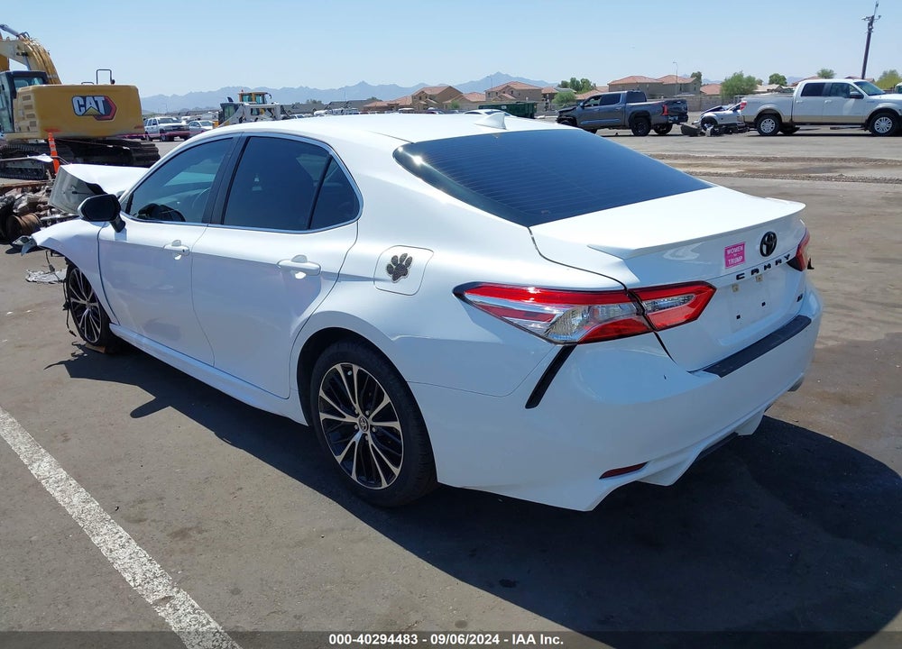 2020 TOYOTA CAMRY SE VIN: 4T1G11AK3LU968541