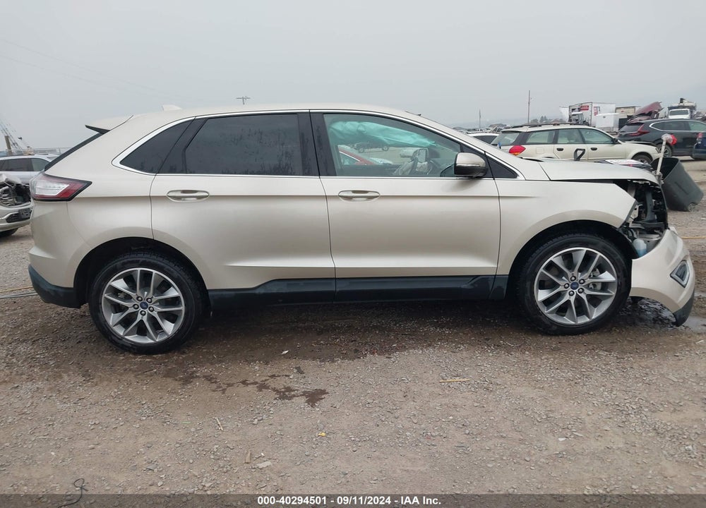 2018 FORD EDGE TITANIUM VIN: 2FMPK4K95JBB26782