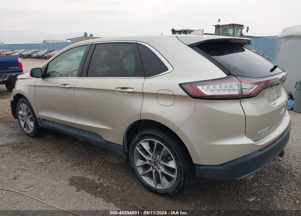 2018 FORD EDGE TITANIUM VIN: 2FMPK4K95JBB26782