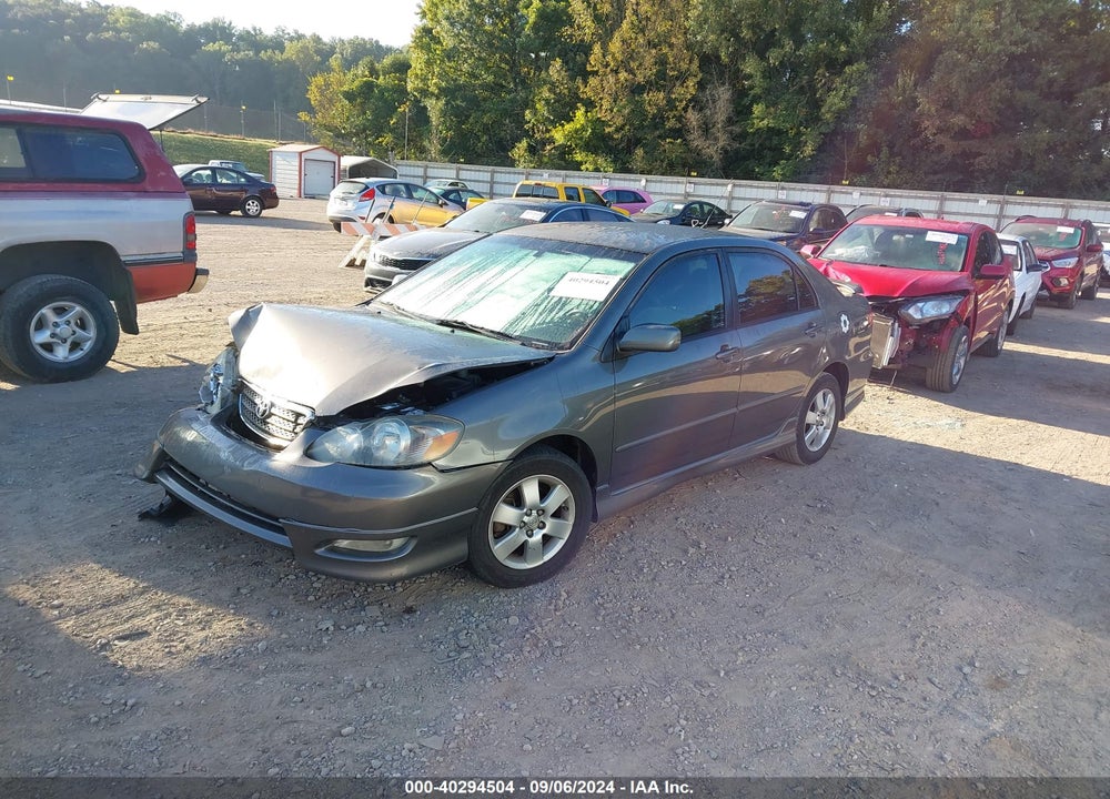 2008 TOYOTA COROLLA S VIN: 2T1BR32E48C935340