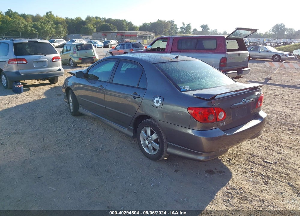 2008 TOYOTA COROLLA S VIN: 2T1BR32E48C935340