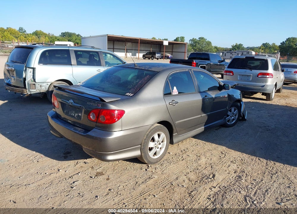 2008 TOYOTA COROLLA S VIN: 2T1BR32E48C935340