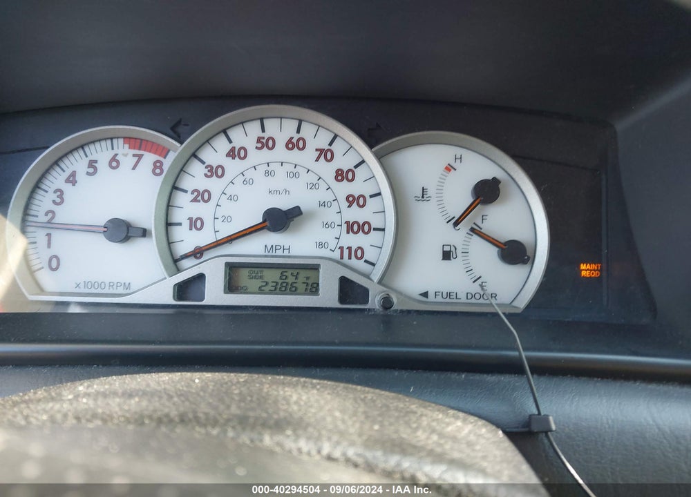 2008 TOYOTA COROLLA S VIN: 2T1BR32E48C935340