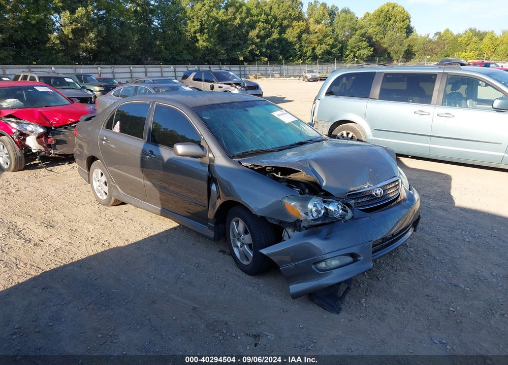 2008 TOYOTA COROLLA S VIN: 2T1BR32E48C935340