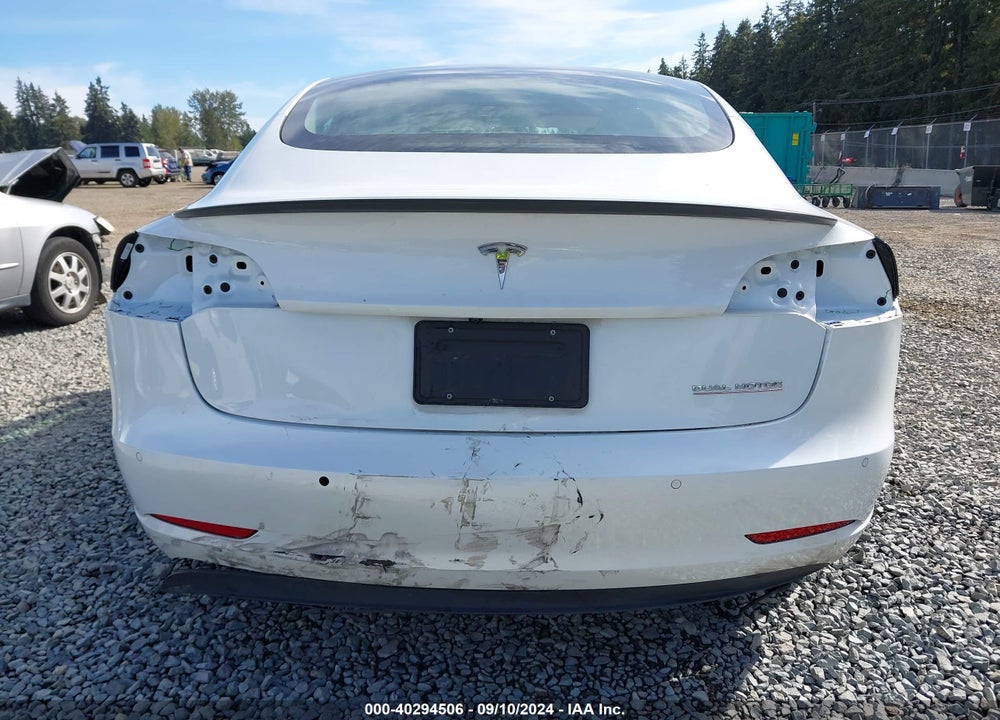 2022 TESLA MODEL 3 PERFORMANCE DUAL MOTOR ALL-WHEEL DRIVE VIN: 5YJ3E1EC4NF236554
