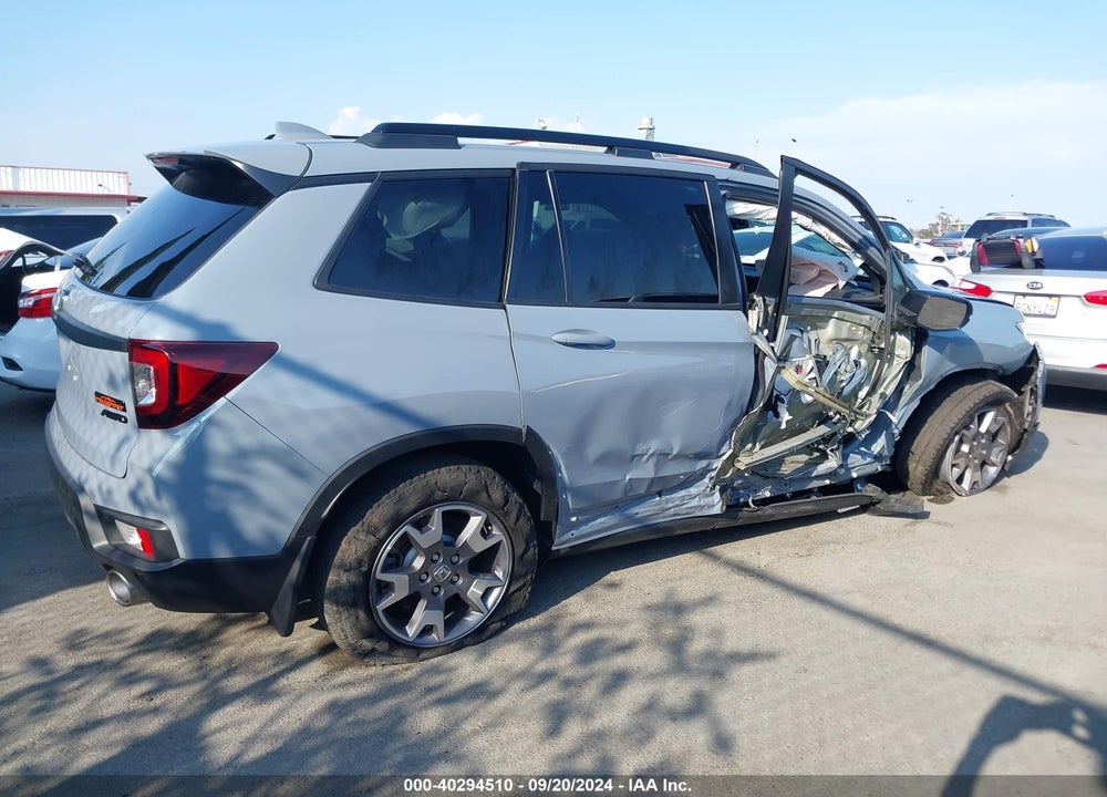 2023 HONDA PASSPORT AWD TRAILSPORT VIN: 5FNYF8H6XPB015609