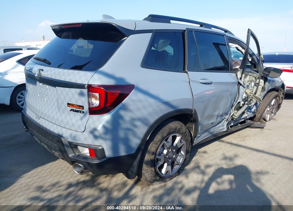 2023 HONDA PASSPORT AWD TRAILSPORT VIN: 5FNYF8H6XPB015609