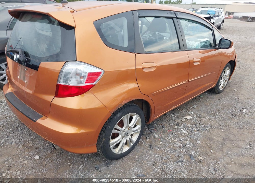 2010 HONDA FIT SPORT VIN: JHMGE8H42AS003024