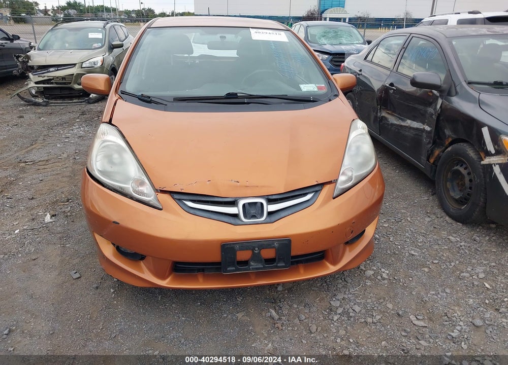 2010 HONDA FIT SPORT VIN: JHMGE8H42AS003024