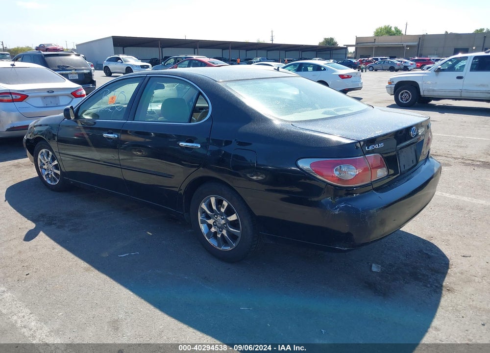 2003 LEXUS ES 300 VIN: JTHBF30G136009697