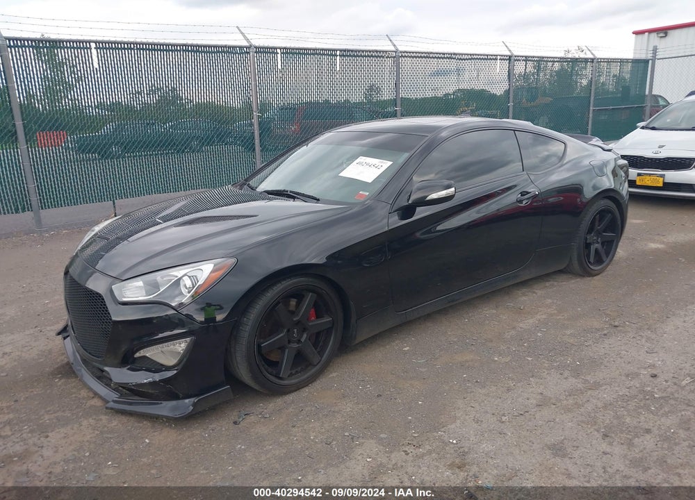 2013 HYUNDAI GENESIS 3.8 TRACK VIN: KMHHU6KJ6DU100243