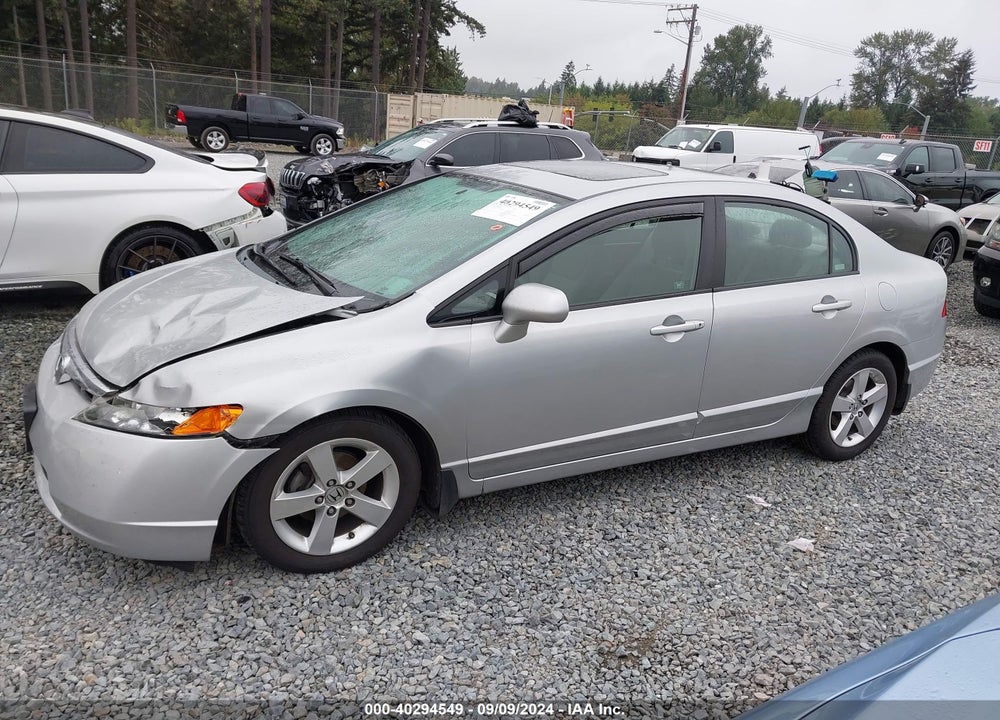 2008 HONDA CIVIC EX VIN: 1HGFA16878L093816