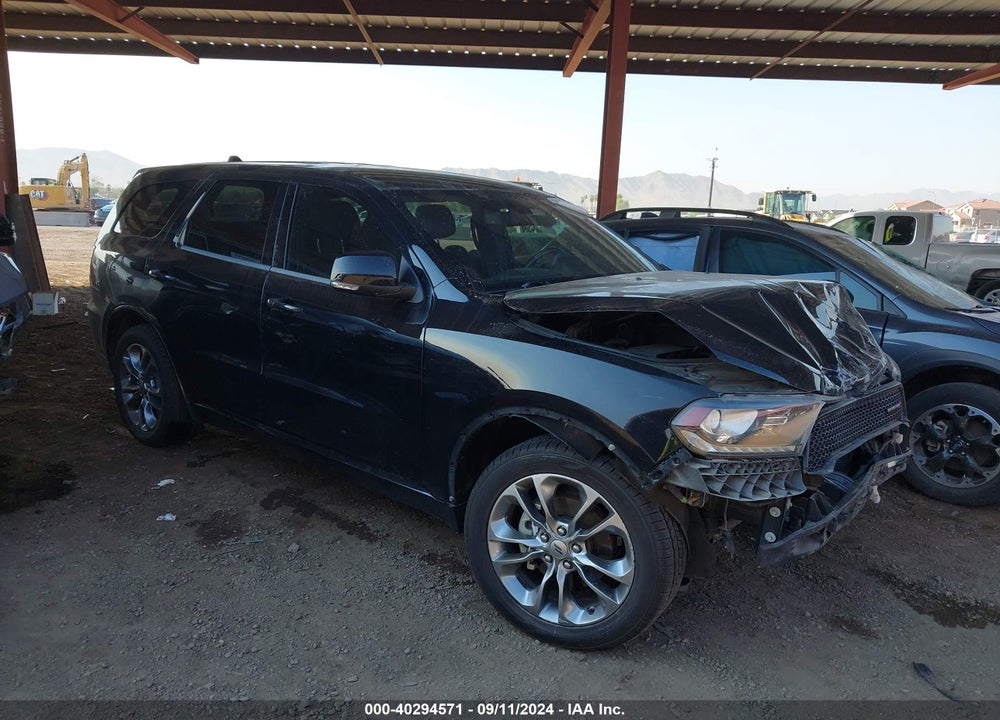 2019 DODGE DURANGO GT PLUS RWD VIN: 1C4RDHDG0KC806276