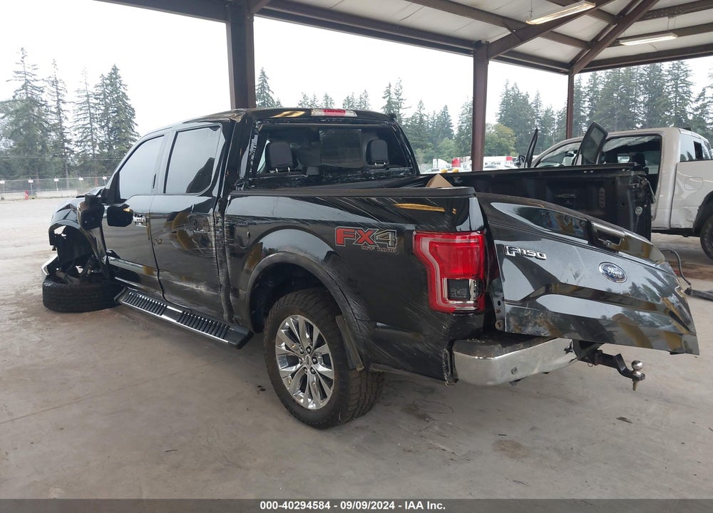 2017 FORD F-150 LARIAT VIN: 1FTEW1EG2HKD73718