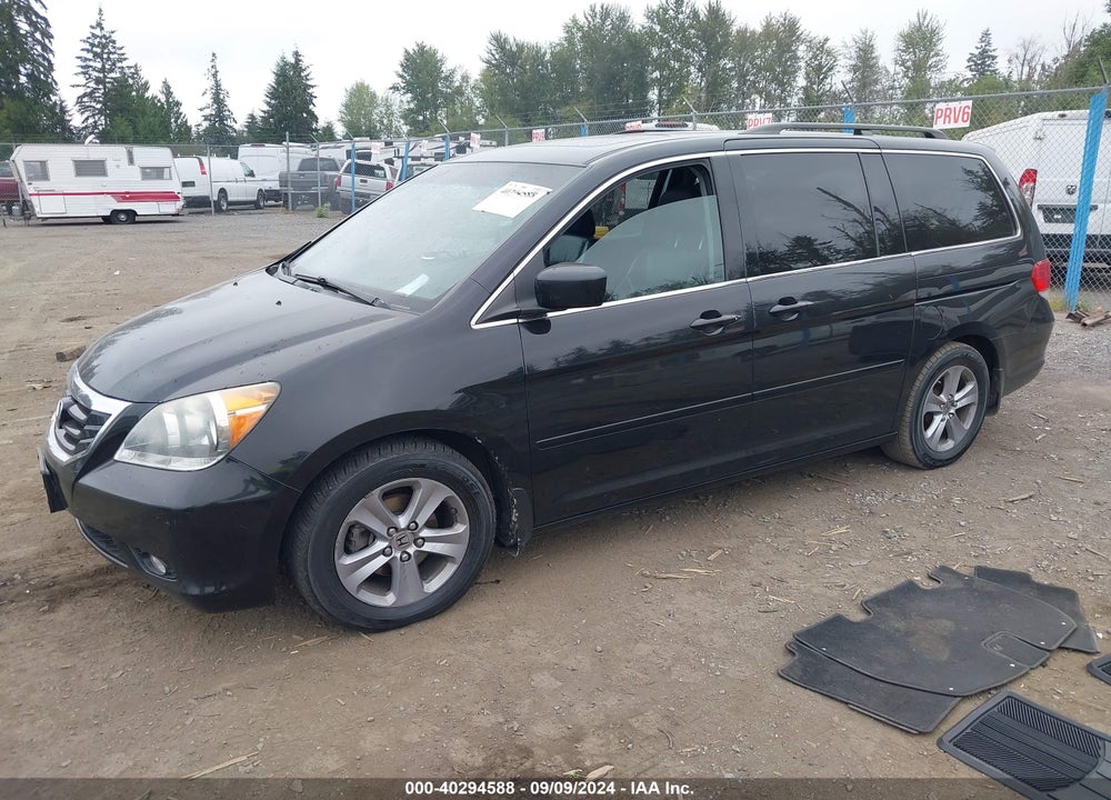 2009 HONDA ODYSSEY TOURING VIN: 5FNRL389X9B009418