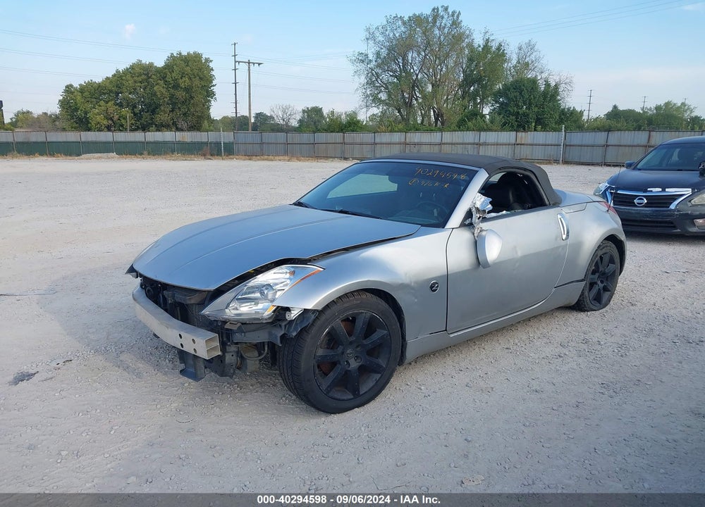 2004 NISSAN 350Z TOURING VIN: JN1AZ36A74T016599