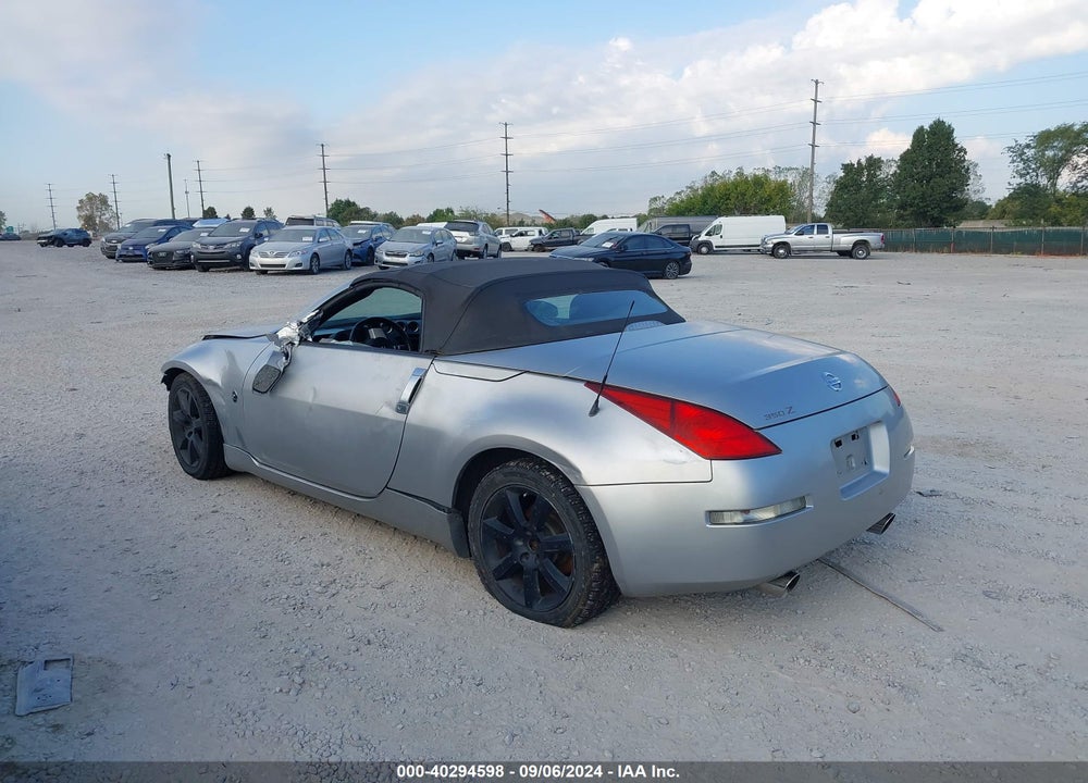 2004 NISSAN 350Z TOURING VIN: JN1AZ36A74T016599
