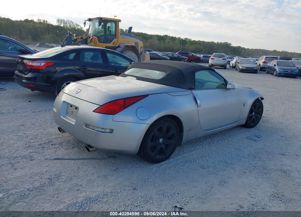 2004 NISSAN 350Z TOURING VIN: JN1AZ36A74T016599