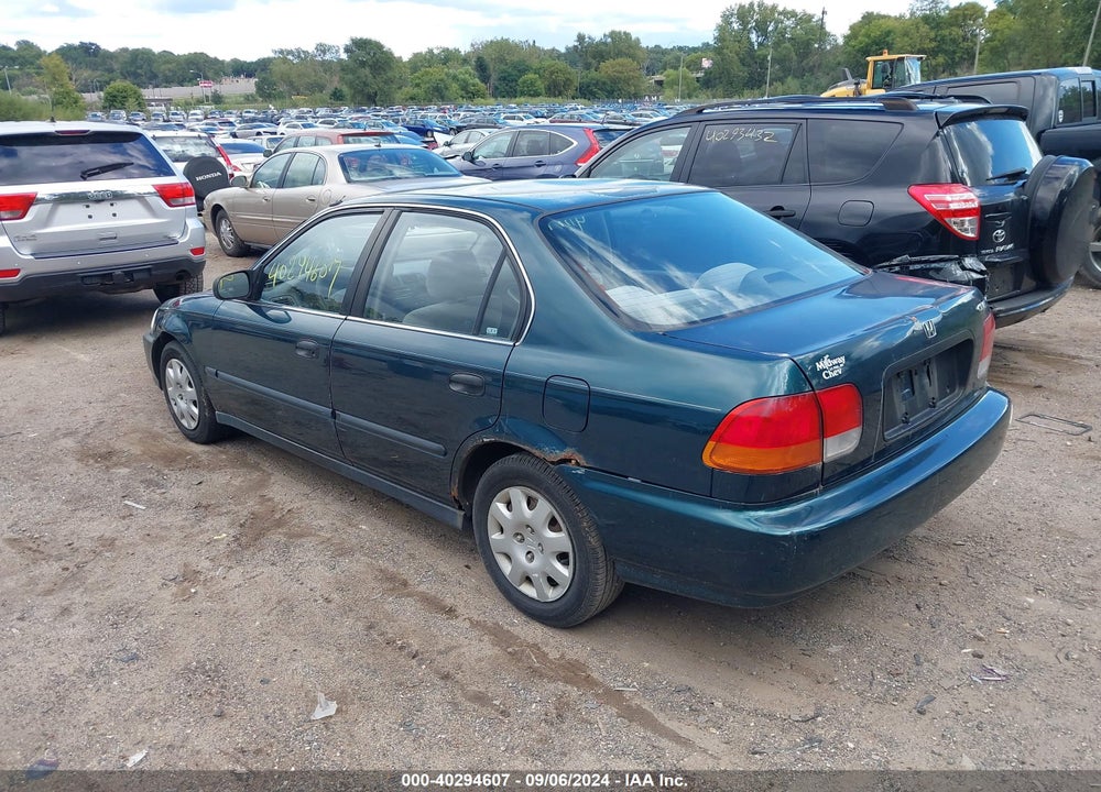 1998 HONDA CIVIC LX VIN: 2HGEJ6670WH561279
