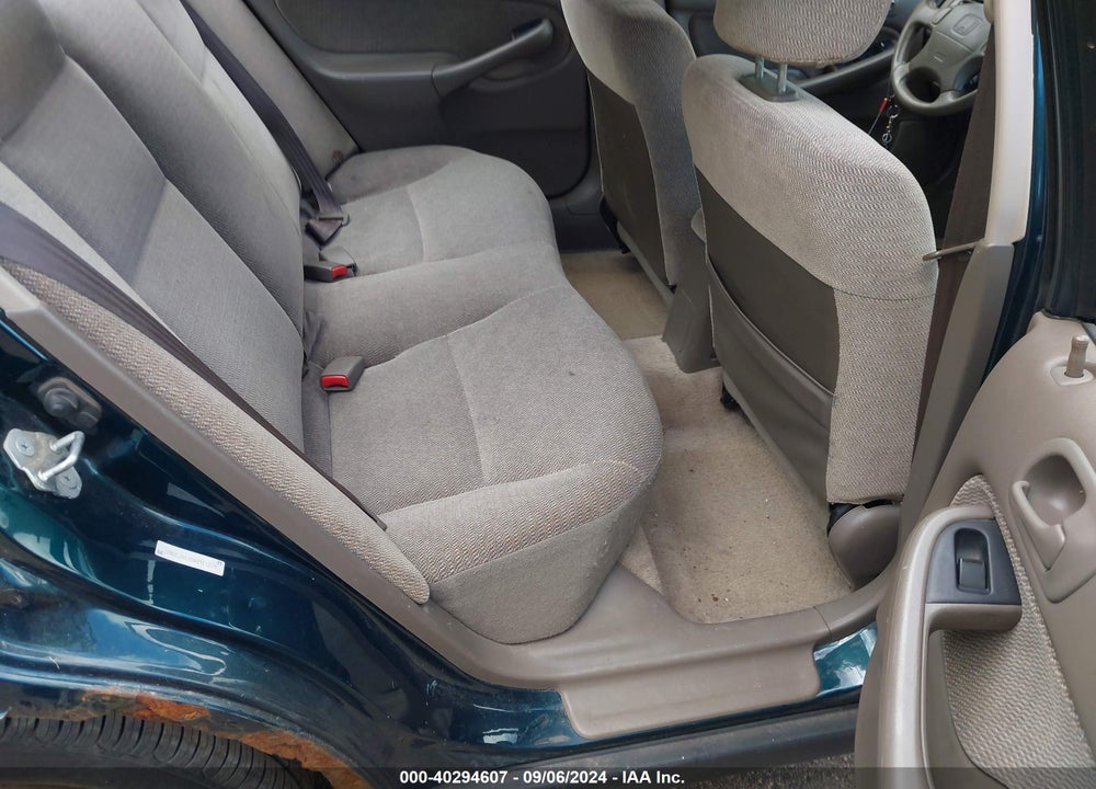 1998 HONDA CIVIC LX VIN: 2HGEJ6670WH561279