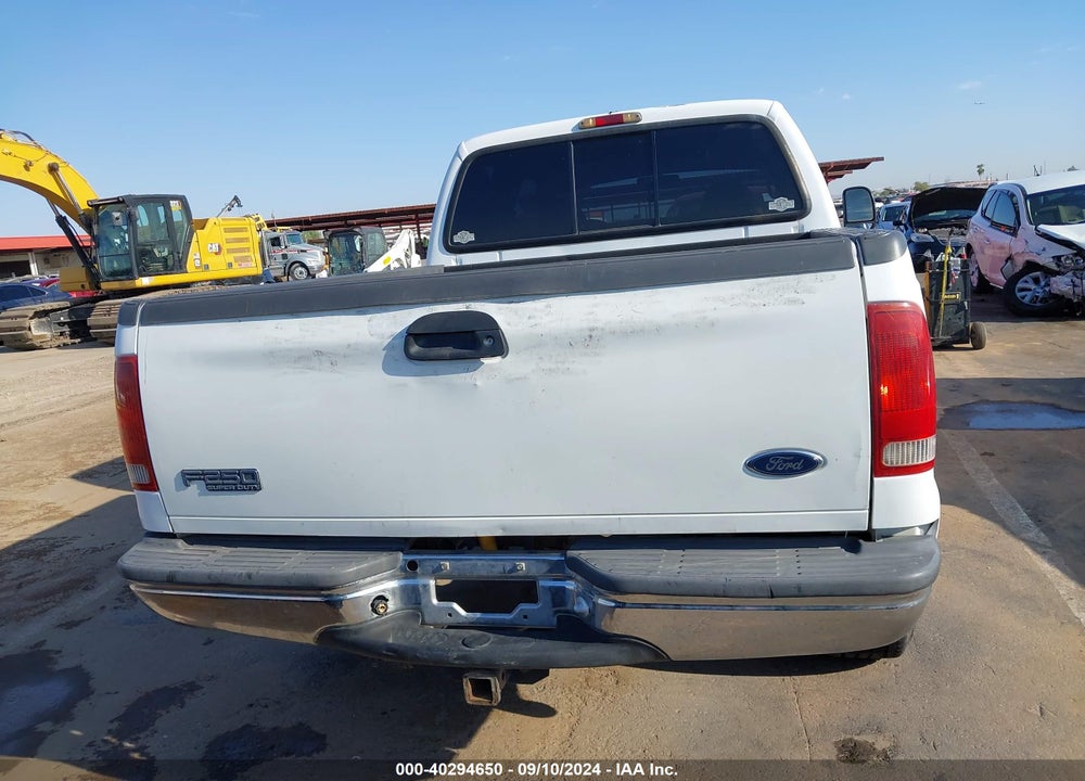 1999 FORD F-250 LARIAT/XL/XLT VIN: 1FTNW21F8XEC58380