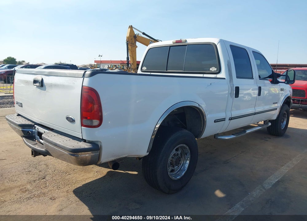 1999 FORD F-250 LARIAT/XL/XLT VIN: 1FTNW21F8XEC58380