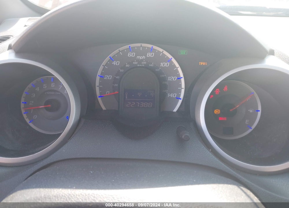 2009 HONDA FIT SPORT VIN: JHMGE88429S033698
