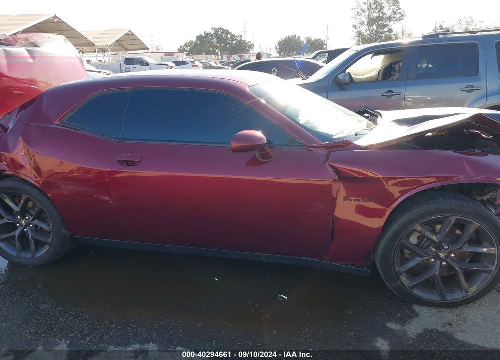 2021 DODGE CHALLENGER R/T VIN: 2C3CDZBT6MH610844