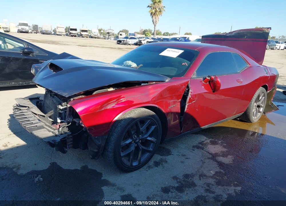 2021 DODGE CHALLENGER R/T VIN: 2C3CDZBT6MH610844