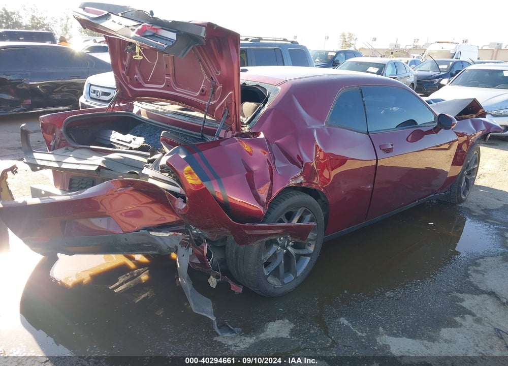 2021 DODGE CHALLENGER R/T VIN: 2C3CDZBT6MH610844