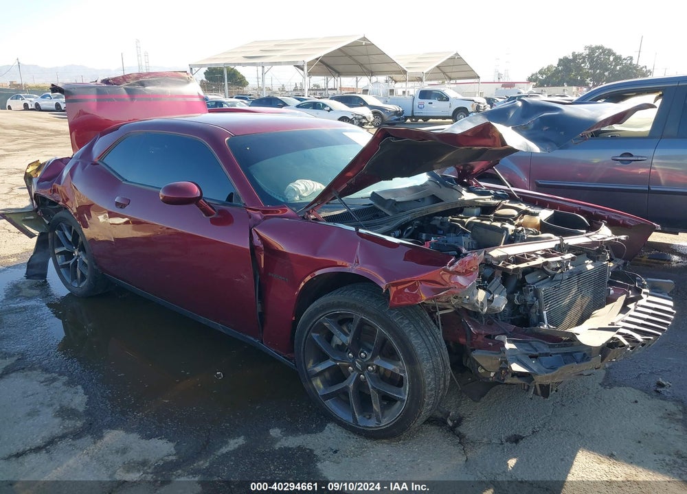 2021 DODGE CHALLENGER R/T VIN: 2C3CDZBT6MH610844