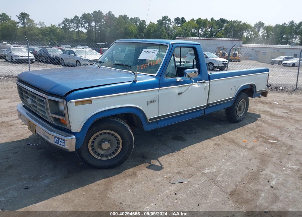 1984 FORD F150 VIN: 1FTDF15F1ENA37197