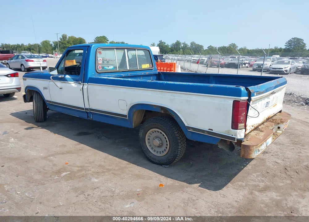 1984 FORD F150 VIN: 1FTDF15F1ENA37197