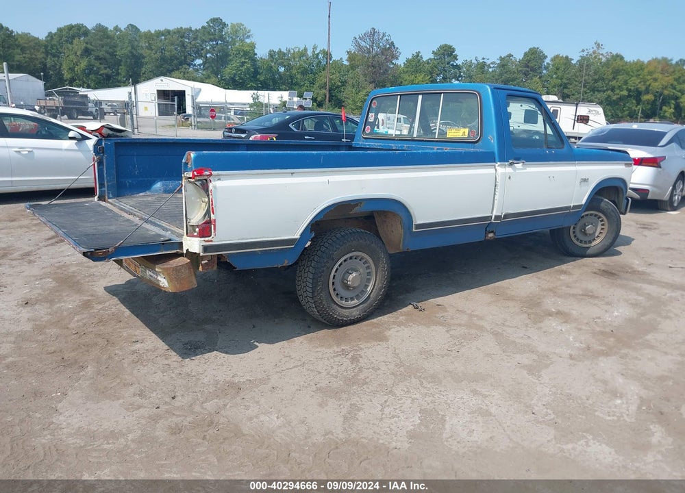 1984 FORD F150 VIN: 1FTDF15F1ENA37197